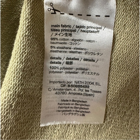 NWOT Code 22 Khaki Military Style Hooded Jacket Size L - Picture 6 of 7